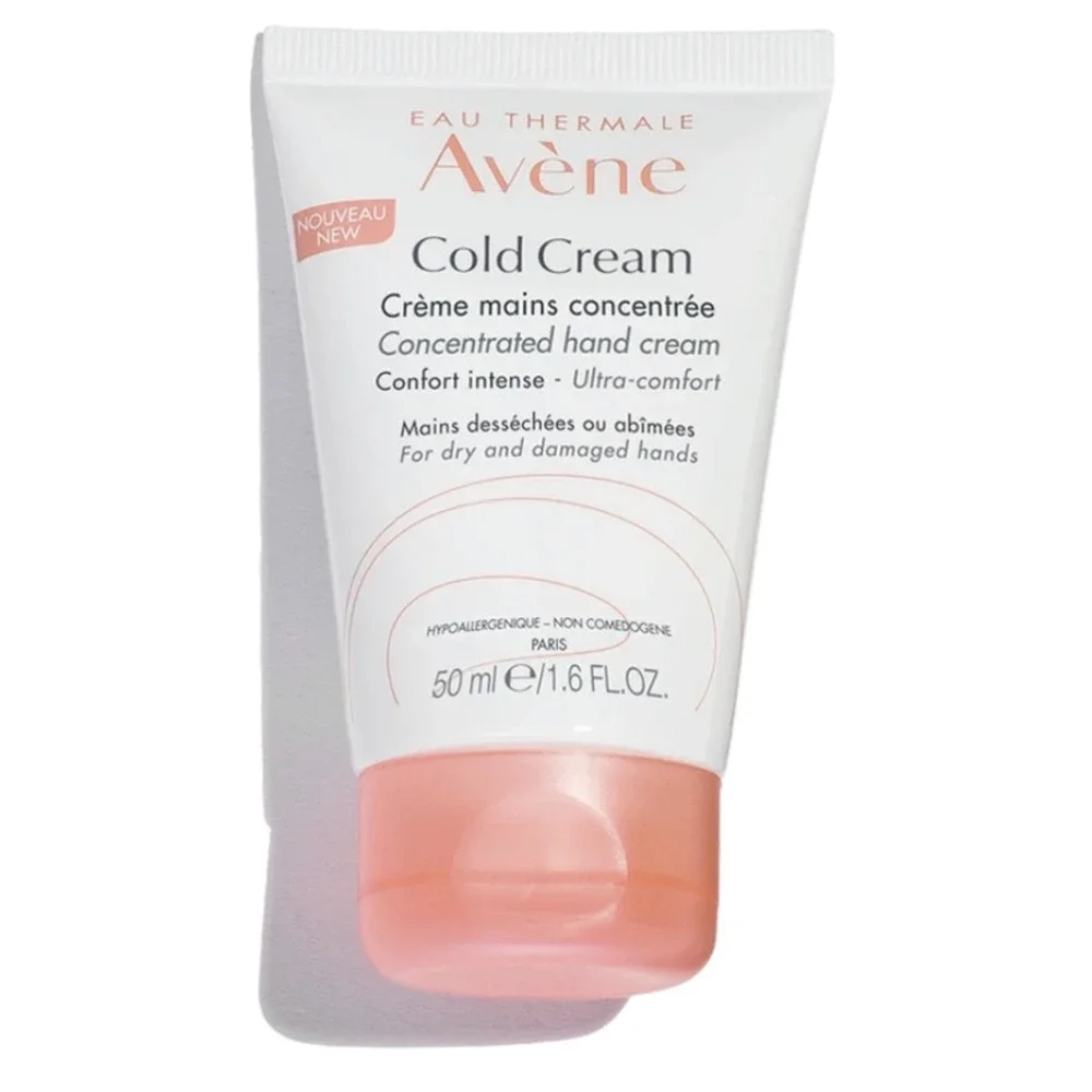 Lot of 2 AVENE Cold Cream Concentrated Hand Lotion Dry Skin Treatment 50ml 1.6oz